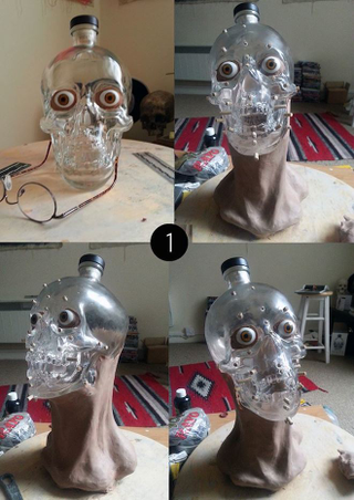 Illustration for article titled Forensic Artist Reveals the Face for that Skull-Shaped Vodka Bottle